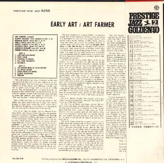 Art Farmer : Early Art (LP, Comp, Mono, RE, RM)