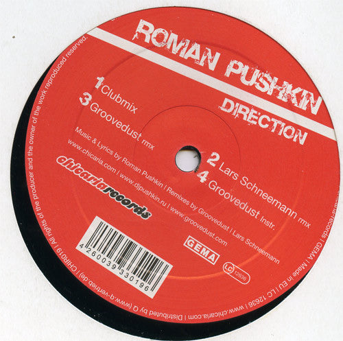 Roman Pushkin : Direction (12")