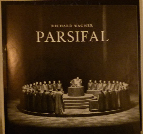 Richard Wagner, Wolfgang Windgassen, Martha Mödl, Ludwig Weber, Hermann Uhde, Arnold van Mill, George London (2), Hans Knappertsbusch, Orchester der Bayreuther Festspiele : Parsifal, Originalaufnahme Von Den Bayreuther Festspielen 1951 (Box, Album, RE + 5xLP)