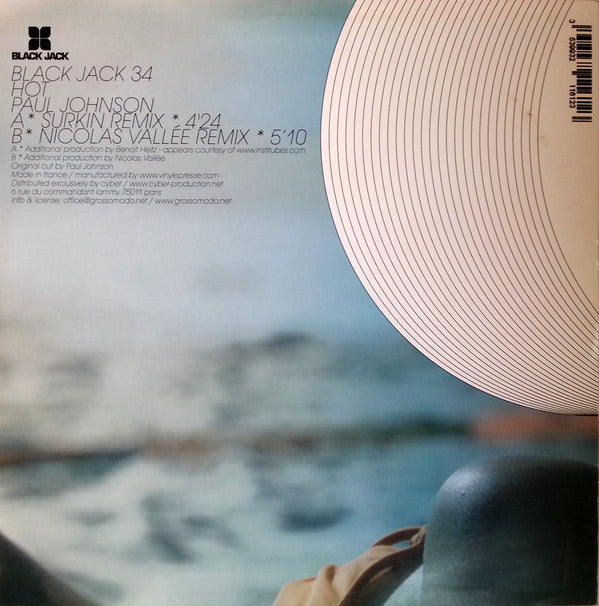 Paul Johnson : Hot (12")