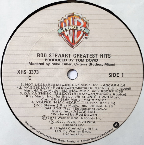 Rod Stewart : Greatest Hits (LP, Comp)