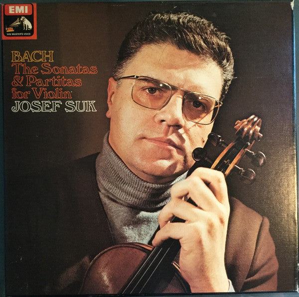 Josef Suk : The Sonatas And Partitas For Violin  (3xLP, Album)