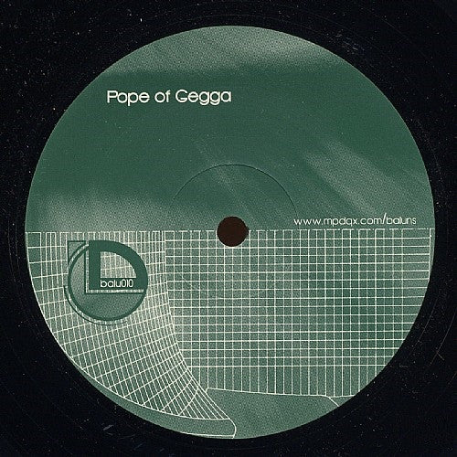 Pope Of Gegga : Porn-Bass Zero / First Go!  (12")