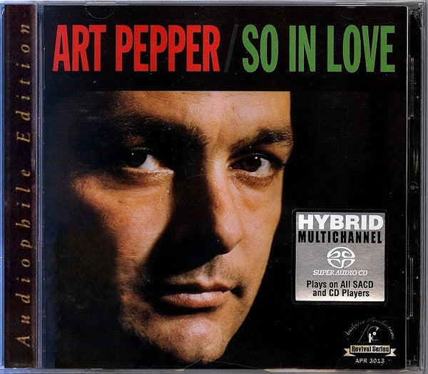 Art Pepper : So In Love (SACD, Hybrid, Album, RE)