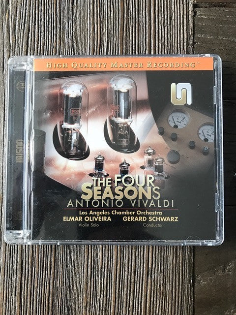 Antonio Vivaldi - Elmar Oliveira, Gerard Schwarz, The Los Angeles Chamber Orchestra : The Four Seasons (SACD, Hybrid, Album, S/Edition)